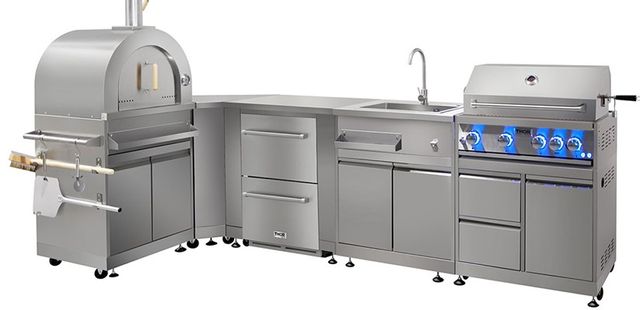 Thor Kitchen® 38" Stainless Steel Corner Cabinet  3