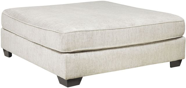 Signature Design by Ashley® Rawcliffe Parchment Oversized Accent Ottoman