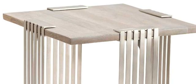 Crestview Collection Pleasant Hill Light Grey End Table-1