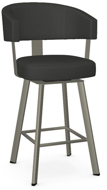 Amisco Grissom Swivel Counter Height Stool