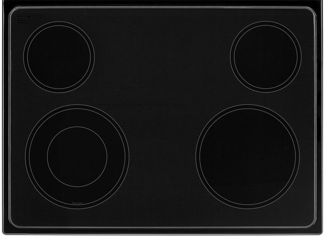 Whirlpool® 30" Free Standing Electric Range-Black-on-Stainless 3