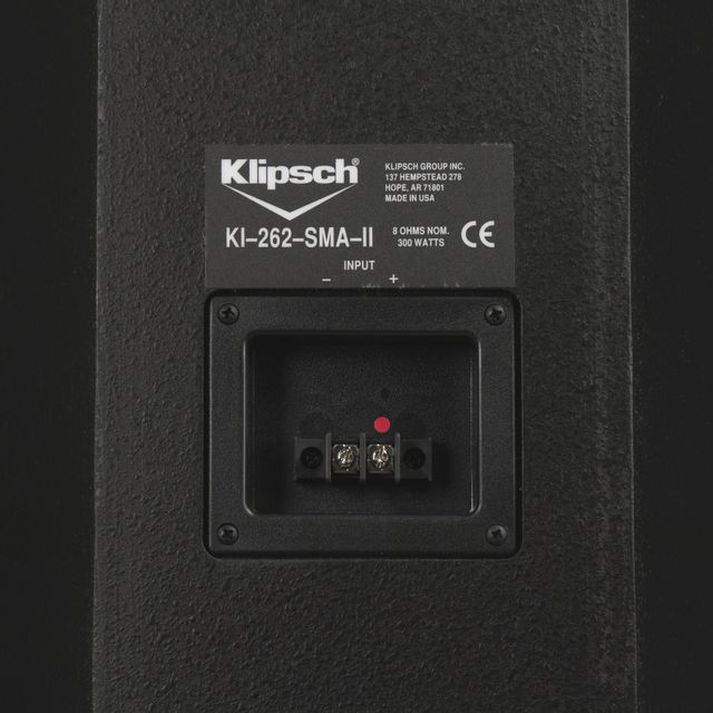 Klipsch® Profesional Black KI-262-SMA-II 12" 2-Way Trapezoidal Loudspeaker 10