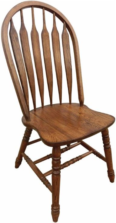 TEI Colonial Windsor Burnished Walnut Side Chair