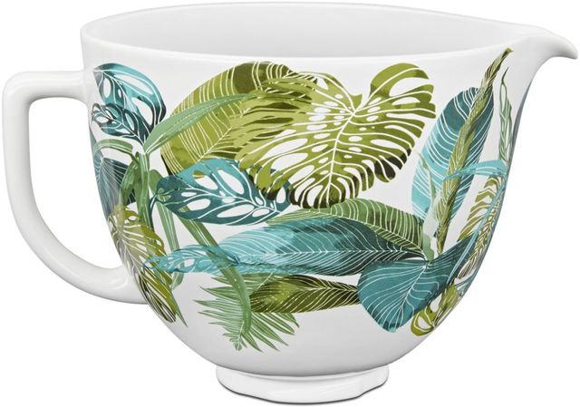 KitchenAid® 5 Quart Tropical Floral Ceramic Bowl