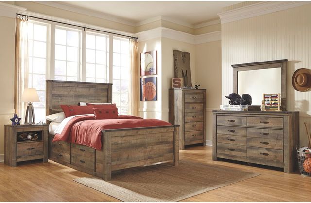 Signature Design by Ashley® Trinell Rustic Brown Youth Dresser 6