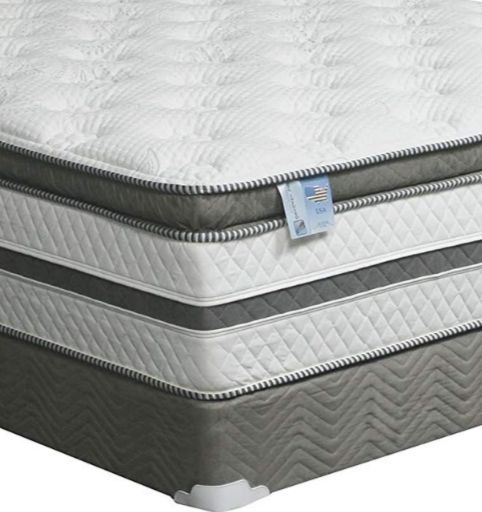 Furniture of America® Siddalee 16" Plush Hybrid Euro Pillow Top California King Mattress 0