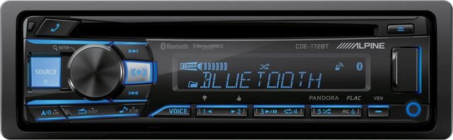 Alpine® Advanced Bluetooth® Car CD Receiver