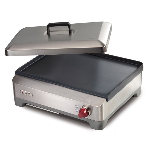 Wolf® Gourmet Stainless Steel Precision Griddle-1