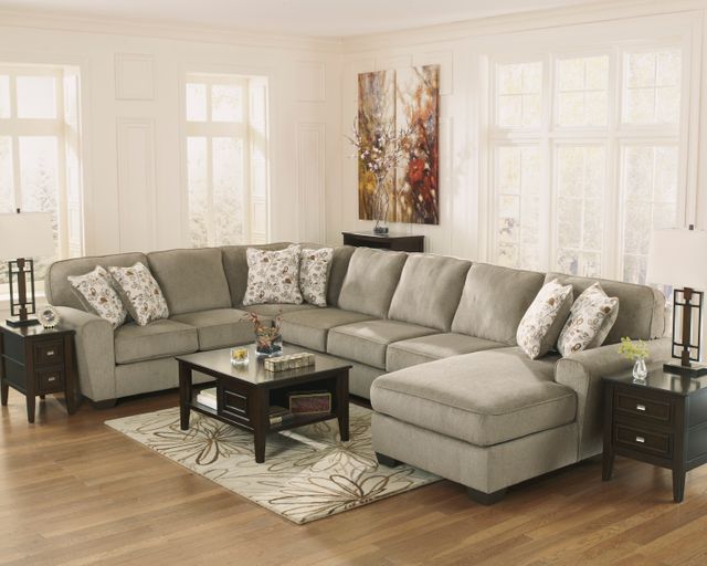 Ashley® Patola Park 4-Piece Sectional with Chaise 5