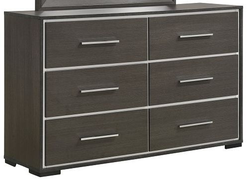 Crown Mark Sharpe Gray Dresser | Colder's | Milwaukee Area