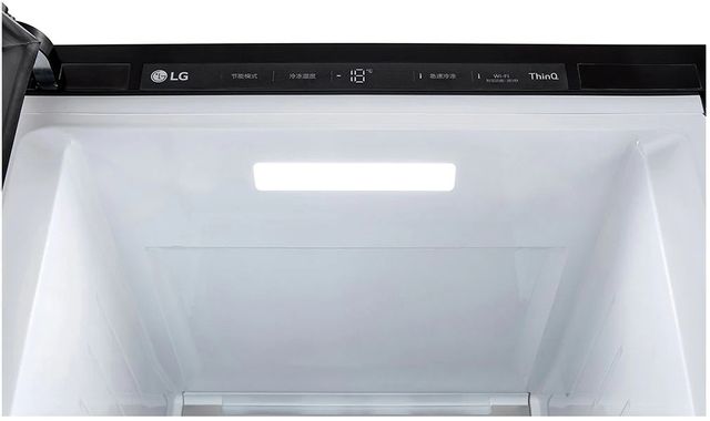 LG 11.4 Cu. Ft. Beige Glass Column Freezer 5