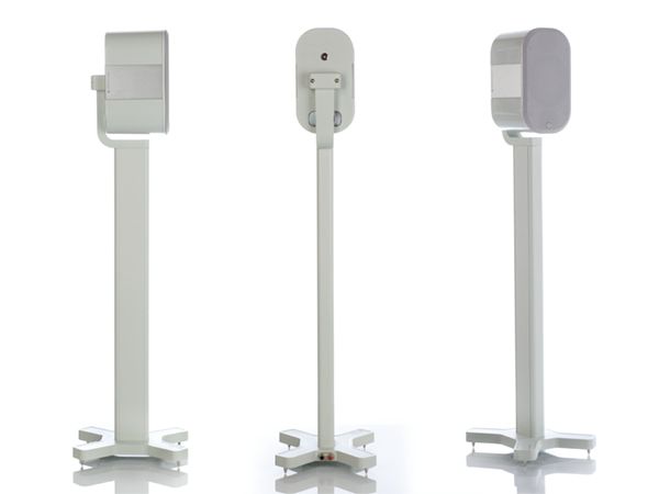 Monitor Audio Apex Series Pearl White Speaker Stand Pair 0
