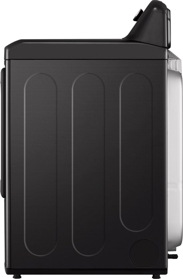 LG 7.3 Cu. Ft. Black Steel Front Load Gas Dryer 4