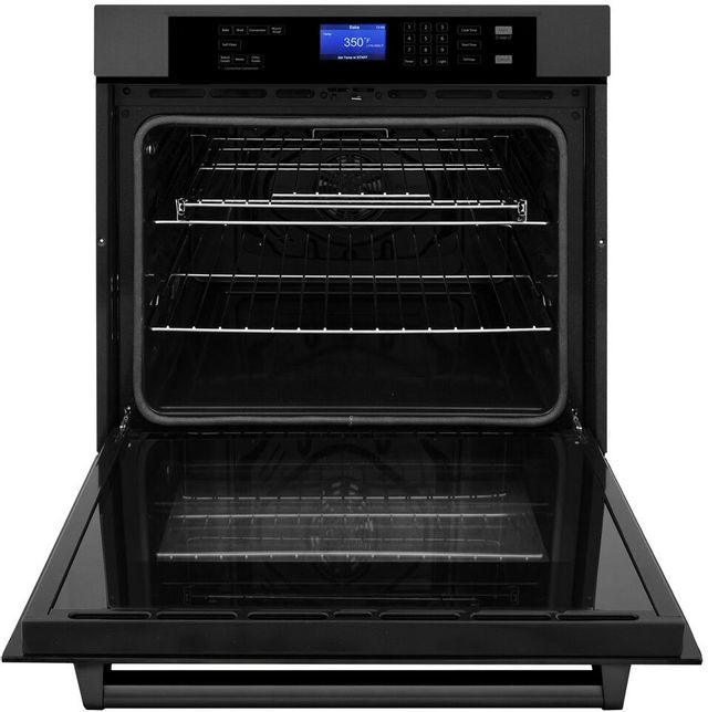 ZLINE 29" Black Stainless Steel Single Electric Wall Oven  4