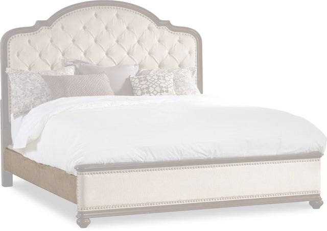 Hooker® Furniture Leesburg Beige King Upholstered Bed 3