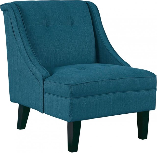Signature Design by Ashley® Clarinda Blue Accent Chair-0