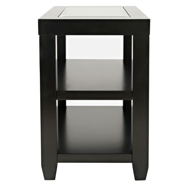 Jofran Urban Icon Black Chairside Table-0
