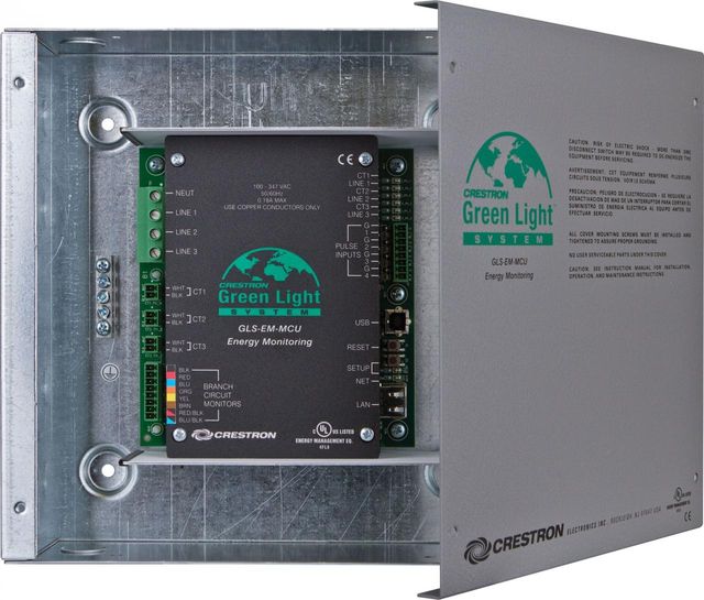 Crestron® Green Light® Power Meter Control Unit