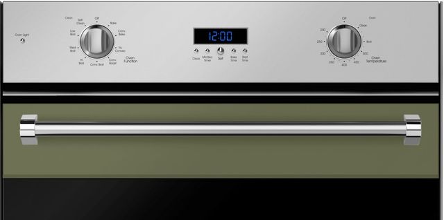 Viking® 3 Series 30" Cypress Green Single Electric Wall Oven 1