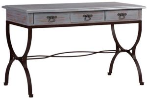 Progressive® Furniture Piper Rustic Blue Gray Desk
