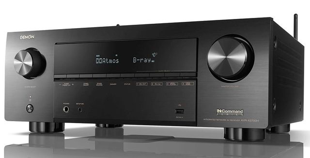 Denon® 9.2CH 8K AV Receiver with 3D Audio, Voice Control and HEOS® Built-in 2