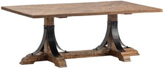 Crestview Collection Bengal Manor Black/Brown Cocktail Table