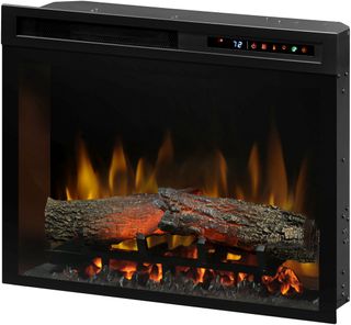 Dimplex® Multi-Fire XHD™ Black 23" Plug-in Electric Firebox With Realogs®