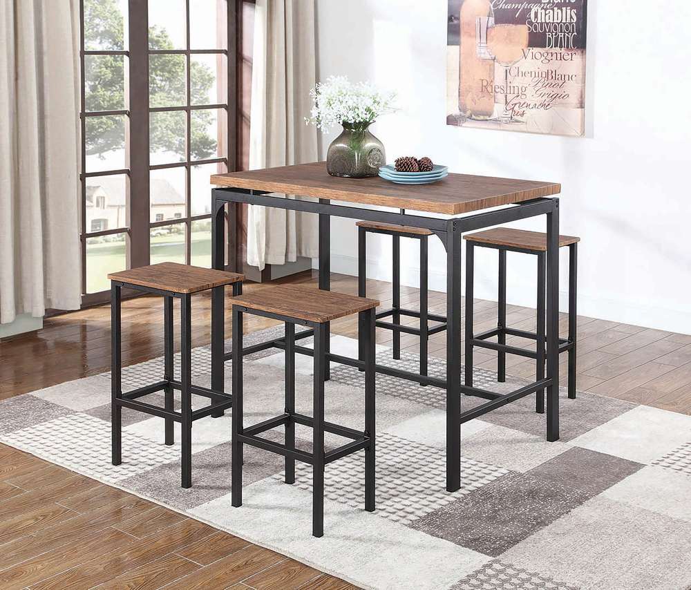 tall rectangular bar table