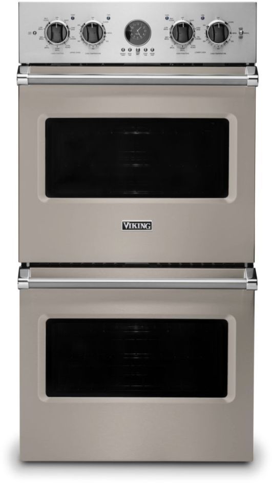 Viking® 5 Series 27" Pacific Grey Professional Built In Double Electric Premiere Wall Oven