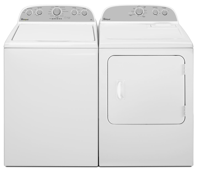 Whirlpool® Top Load Electric Dryer-White 2