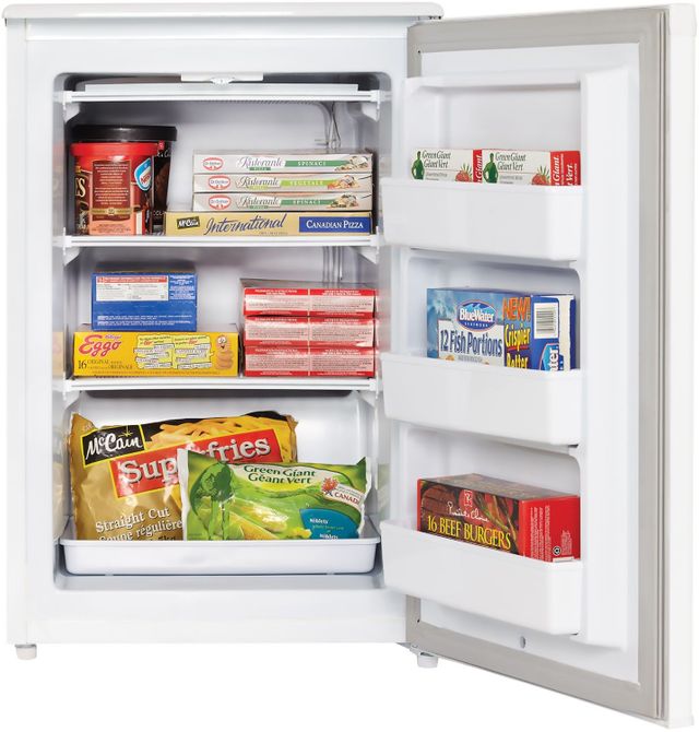 Danby® Designer 4.3 Cu. Ft. White Upright Freezer 2
