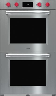 Wolf® M Series 30" Stainless Steel Double Electric Wall Oven
