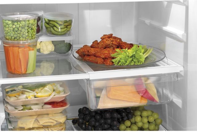 GE® 17.5 Cu. Ft. Slate Top Freezer Refrigerator 3