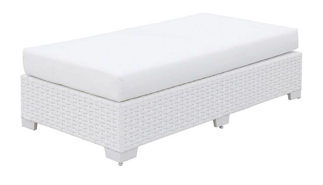 Furniture of America® Somani II White Patio Bench