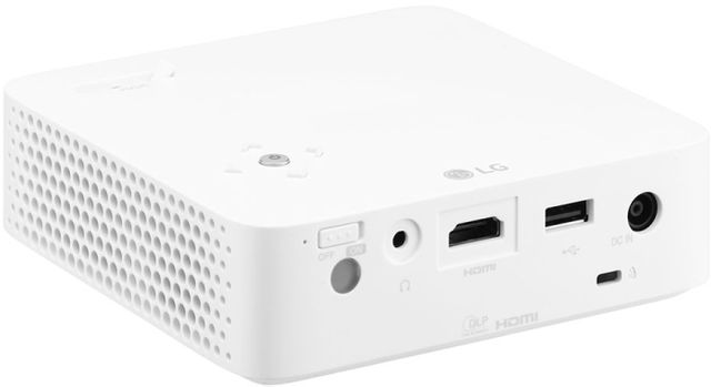 LG White CineBeam LED Projector with Built-in Battery 6