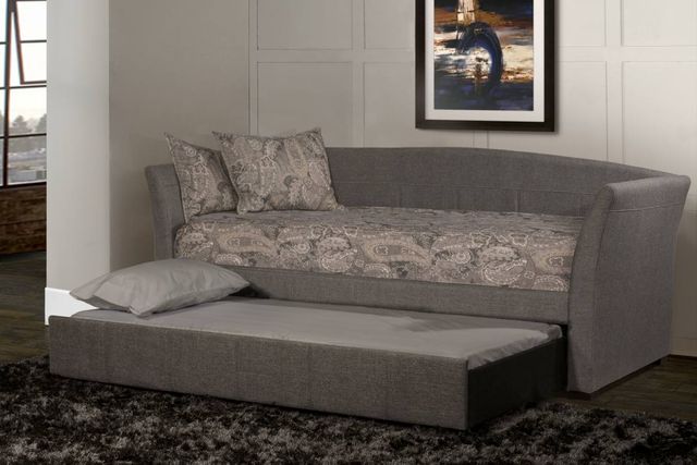 Hillsdale Furniture Montgomery Medium Gray Complete Twin-Size Daybed with Trundle 8