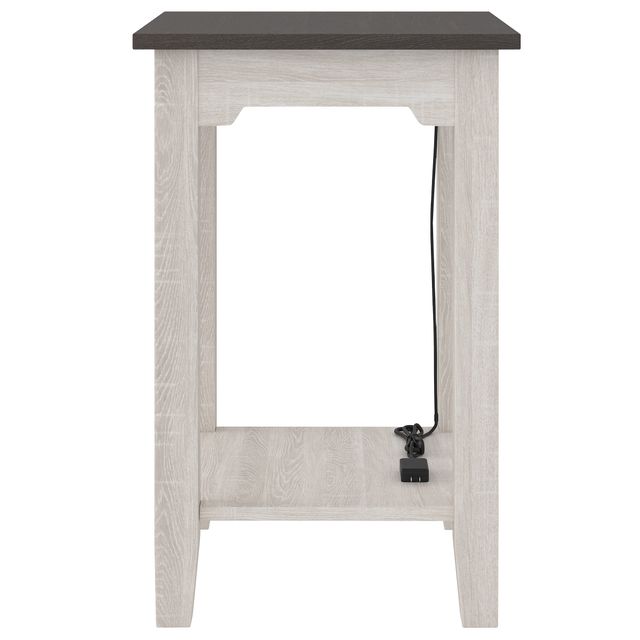 Signature Design by Ashley® Dorrinson Two-tone Chairside End Table 2