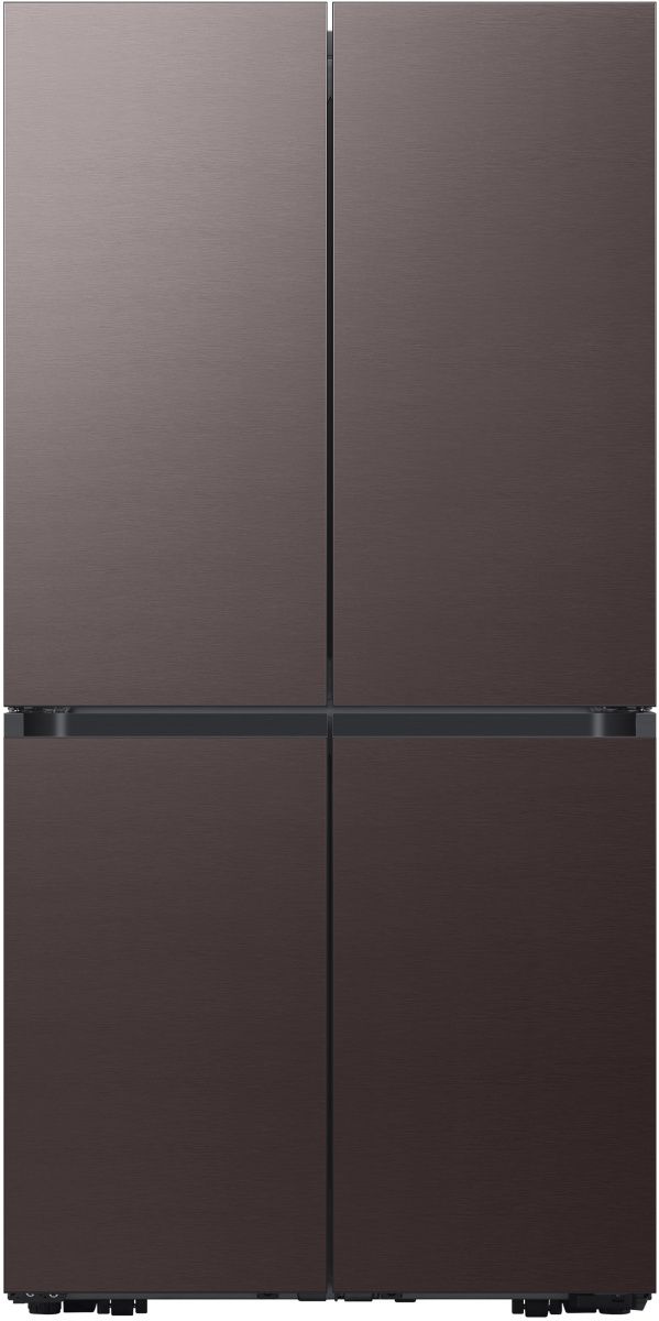 Samsung BESPOKE Tuscan Steel Refrigerator Top Panel 1