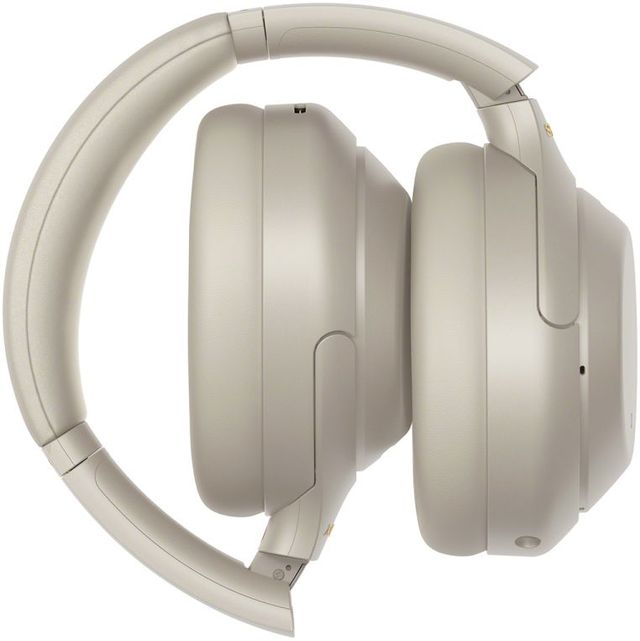 Sony Silver Wireless Over-Ear Noise Cancelling Headphone 2