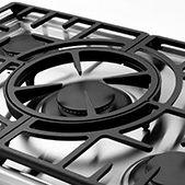 Capital Maestro 36" Stainless Steel Gas Cooktop 4