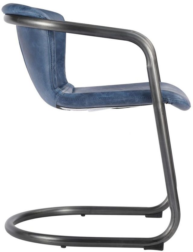 Moe's Home Collection Freeman Blue Dining Chair 3
