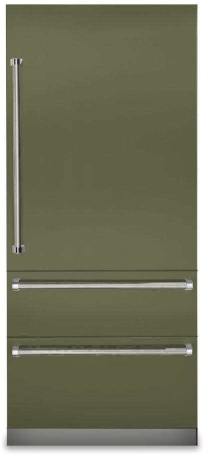Viking® 7 Series 20.0 Cu. Ft. Cypress Green Professional Built In Right Hinge Bottom Freezer Refrigerator