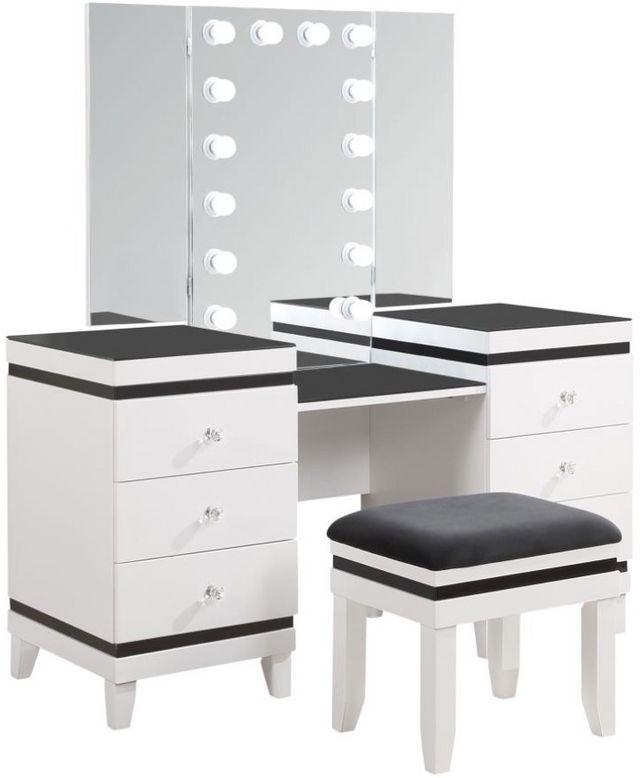 Percy - VANITY TABLE & MIRROR – Cal Deals Furniture & Mattress