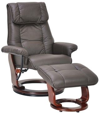 BenchMaster Caribbean Line Ventura Kona Brown Chair and Ottoman Set-0