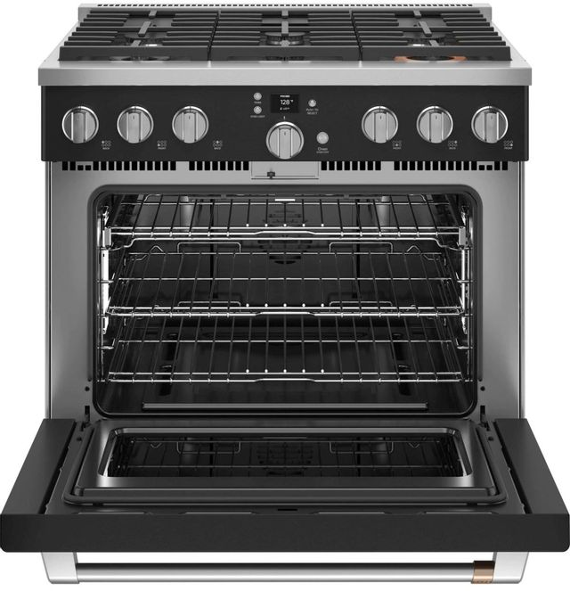 Café™ 36" Stainless Steel Pro Style Gas Range 6