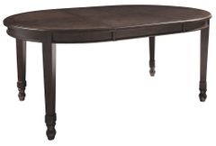 Signature Design by Ashley® Adinton Reddish Brown Oval Dining Room Extension Table
