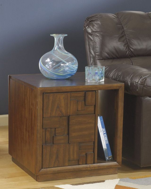 Signature Design by Ashley® Barstrom Brown End Table 1