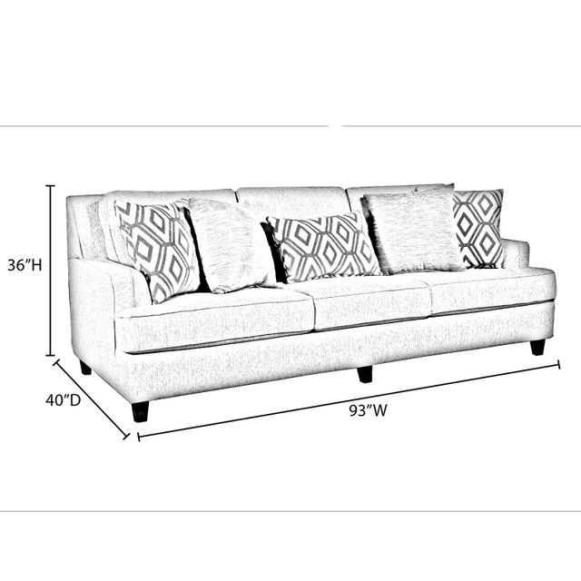 Corinthian Furniture Celadon Chino Sofa-2