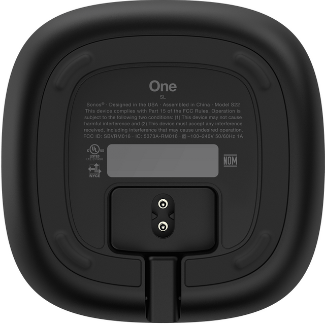 Sonos One SL Black Speaker 4