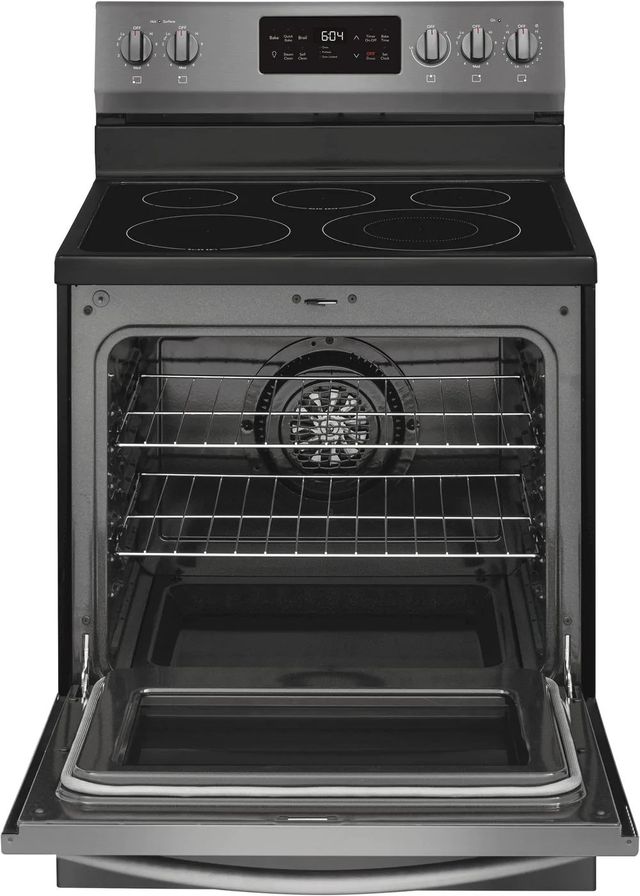 Frigidaire Gallery® 30" Black Stainless Steel Free Standing Electric Range-1
